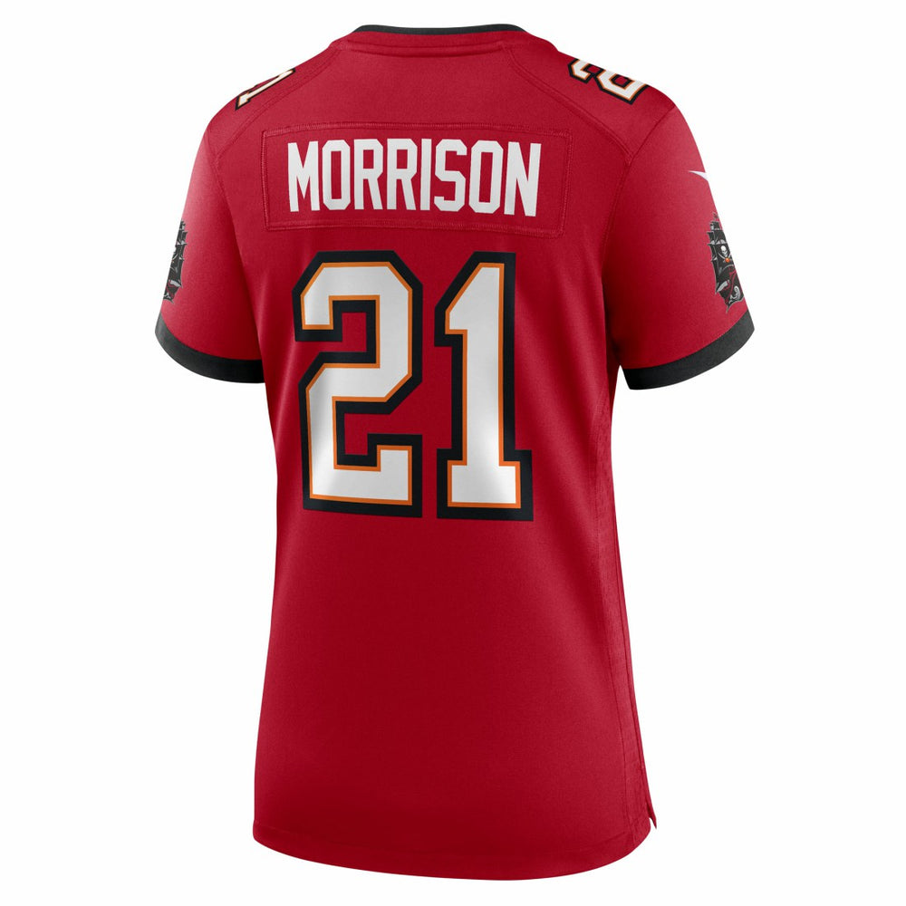 Benjamin Morrison Tampa Bay Buccaneers Women's Team Game Jersey - Red Jerseys