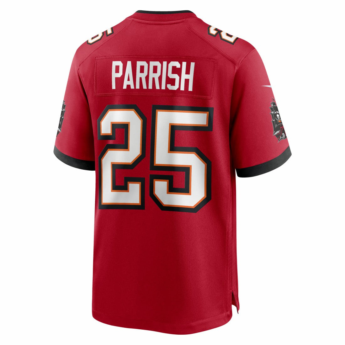 Jacob Parrish Tampa Bay Buccaneers Team Game Jersey - Red Jerseys