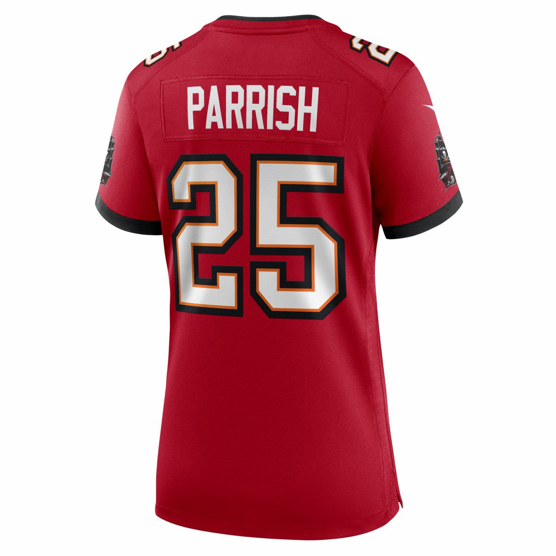 Jacob Parrish Tampa Bay Buccaneers Women's Team Game Jersey - Red Jerseys