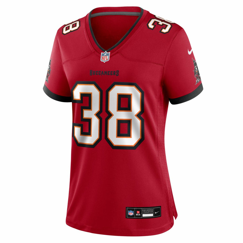 Rashad Wisdom Tampa Bay Buccaneers Women's Team Game Jersey - Red Jerseys