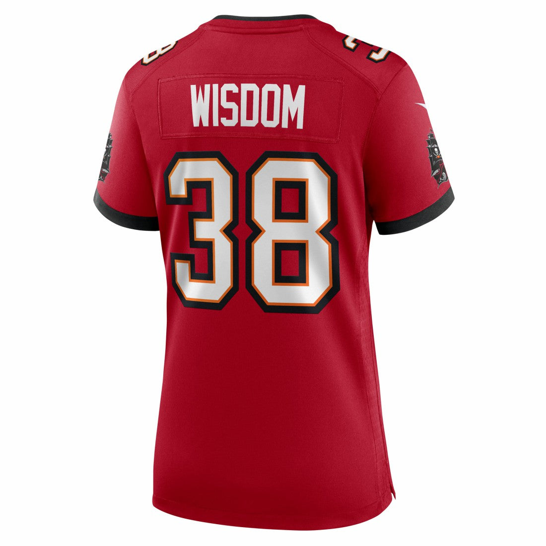 Rashad Wisdom Tampa Bay Buccaneers Women's Team Game Jersey - Red Jerseys