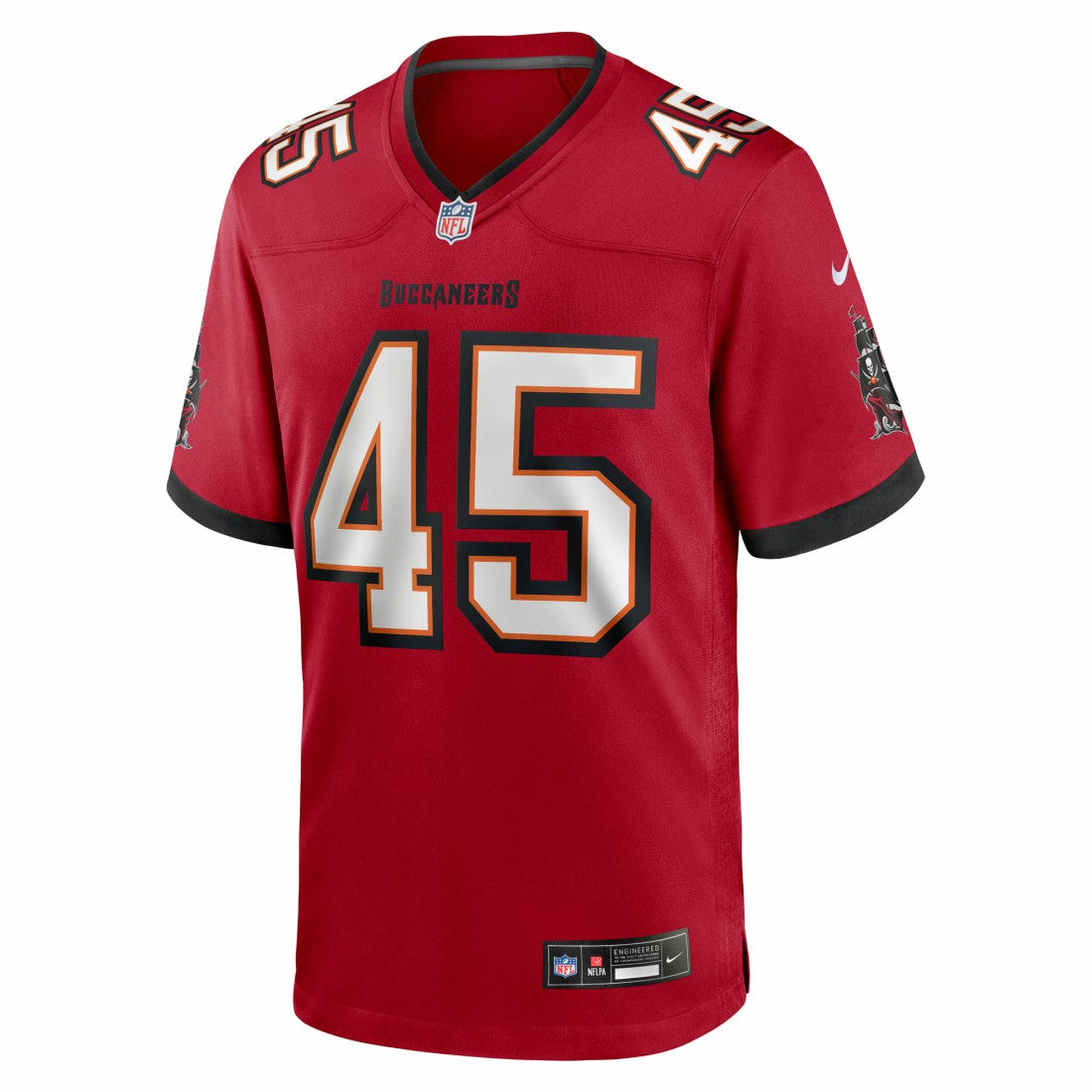 Deion Jones Tampa Bay Buccaneers Team Game Jersey - Red Jerseys