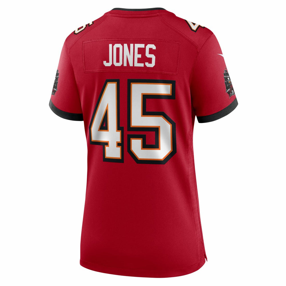 Deion Jones Tampa Bay Buccaneers Women's Team Game Jersey - Red Jerseys