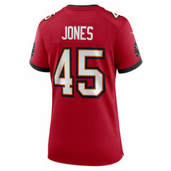 Deion Jones Tampa Bay Buccaneers Women's Team Game Jersey - Red Jerseys