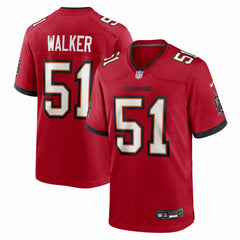 David Walker Tampa Bay Buccaneers Team Game Jersey - Red Jerseys