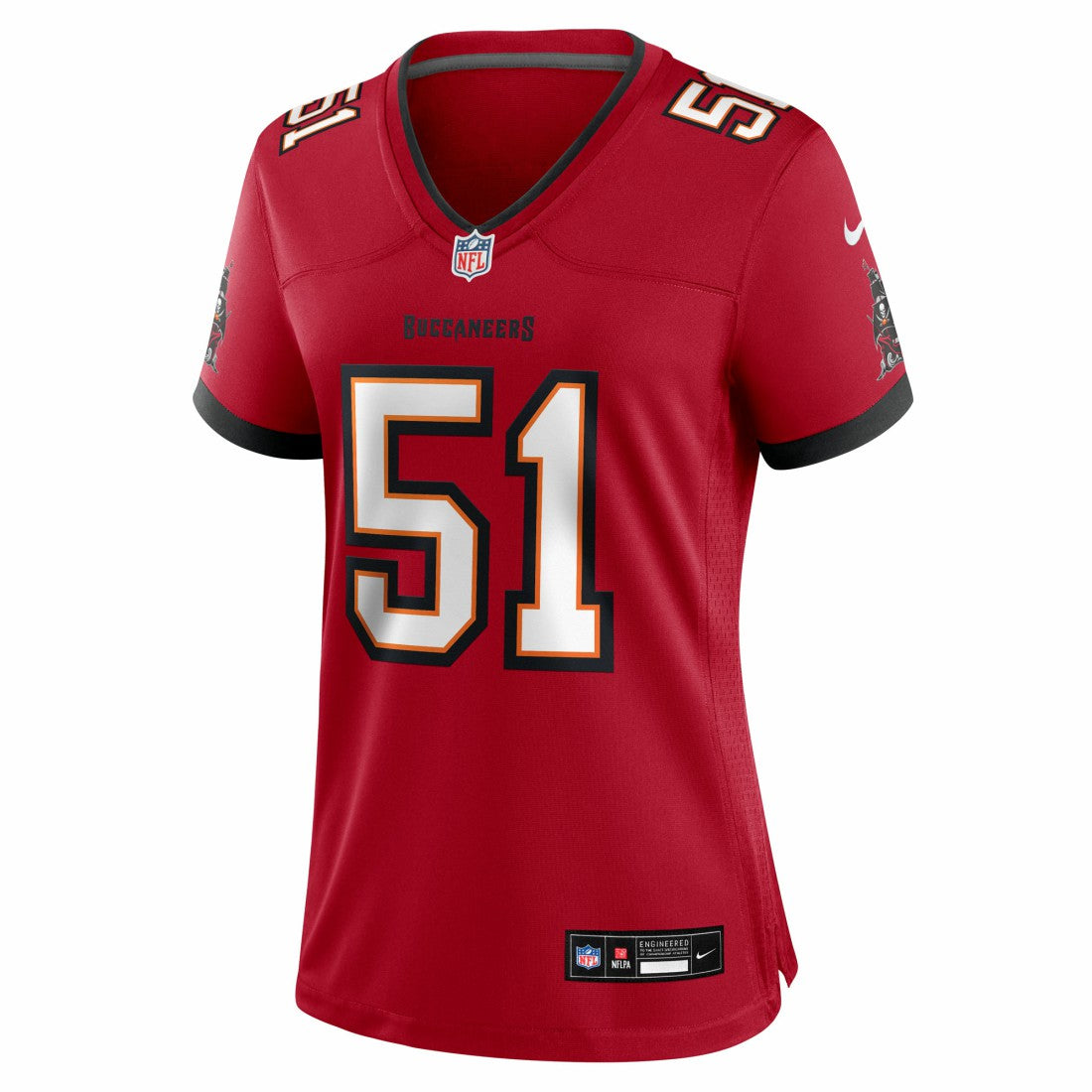 David Walker Tampa Bay Buccaneers Women's Team Game Jersey - Red Jerseys