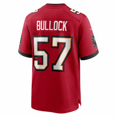 John Bullock Tampa Bay Buccaneers Team Game Jersey - Red Jerseys