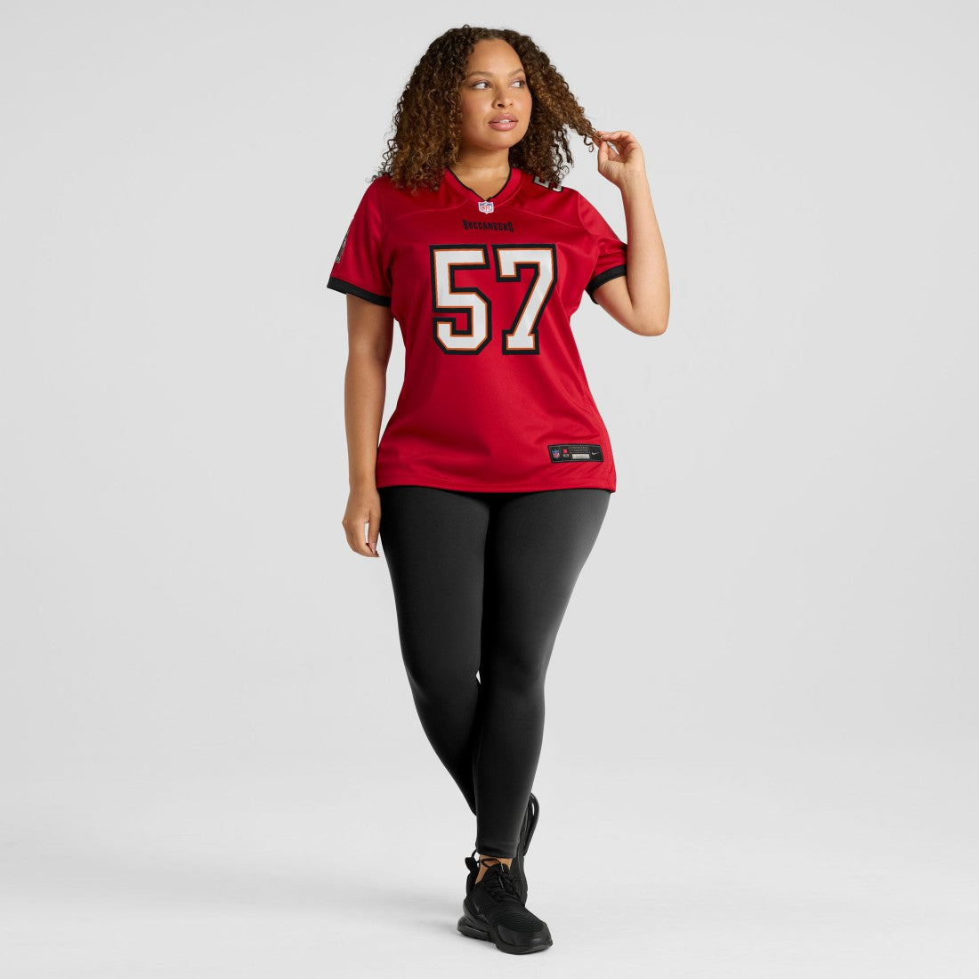 John Bullock Tampa Bay Buccaneers Women's Team Game Jersey - Red Jerseys