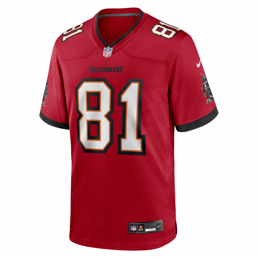 Ryan Miller Tampa Bay Buccaneers Team Game Jersey - Red Jerseys