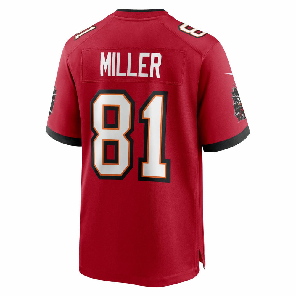 Ryan Miller Tampa Bay Buccaneers Team Game Jersey - Red Jerseys