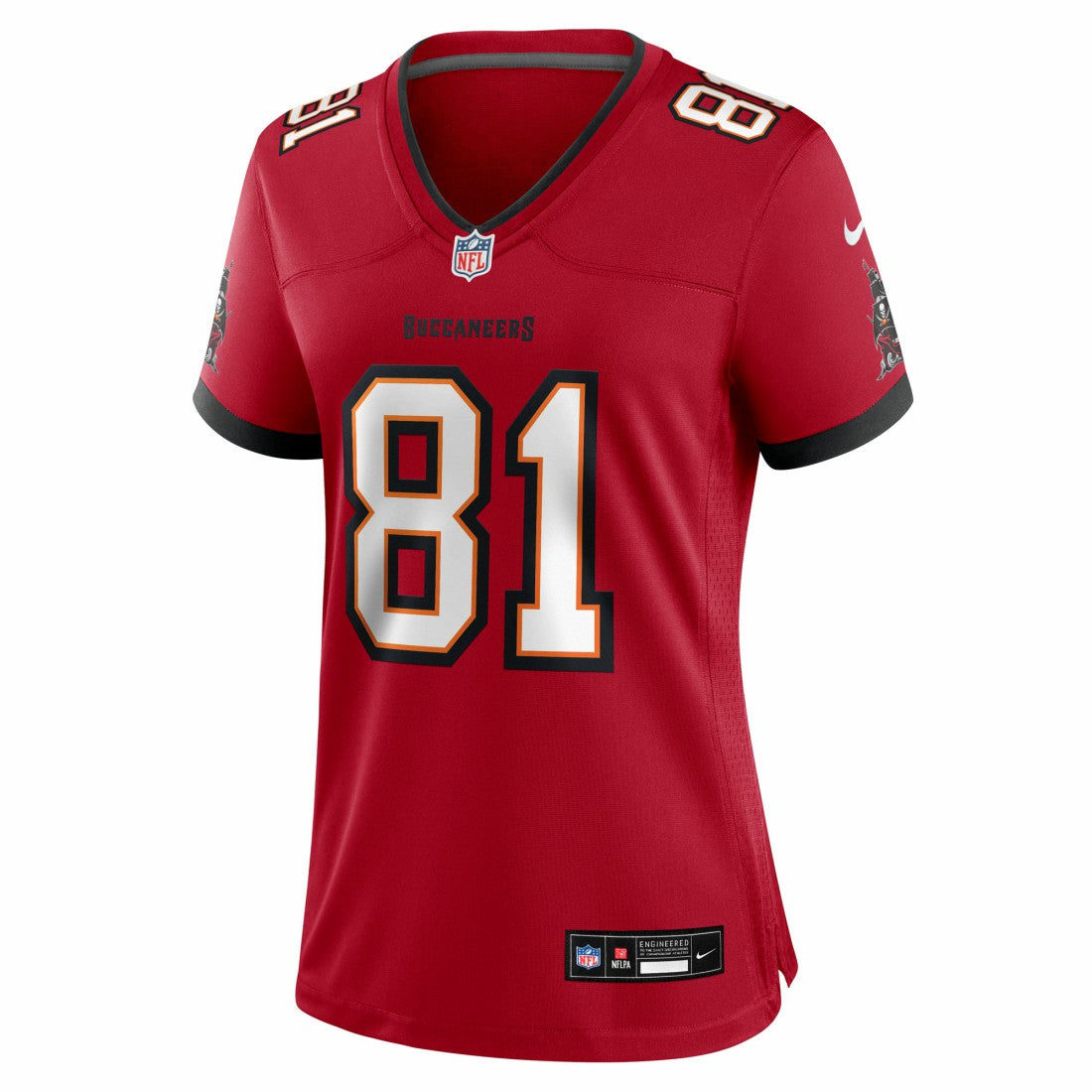 Ryan Miller Tampa Bay Buccaneers Women's Team Game Jersey - Red Jerseys