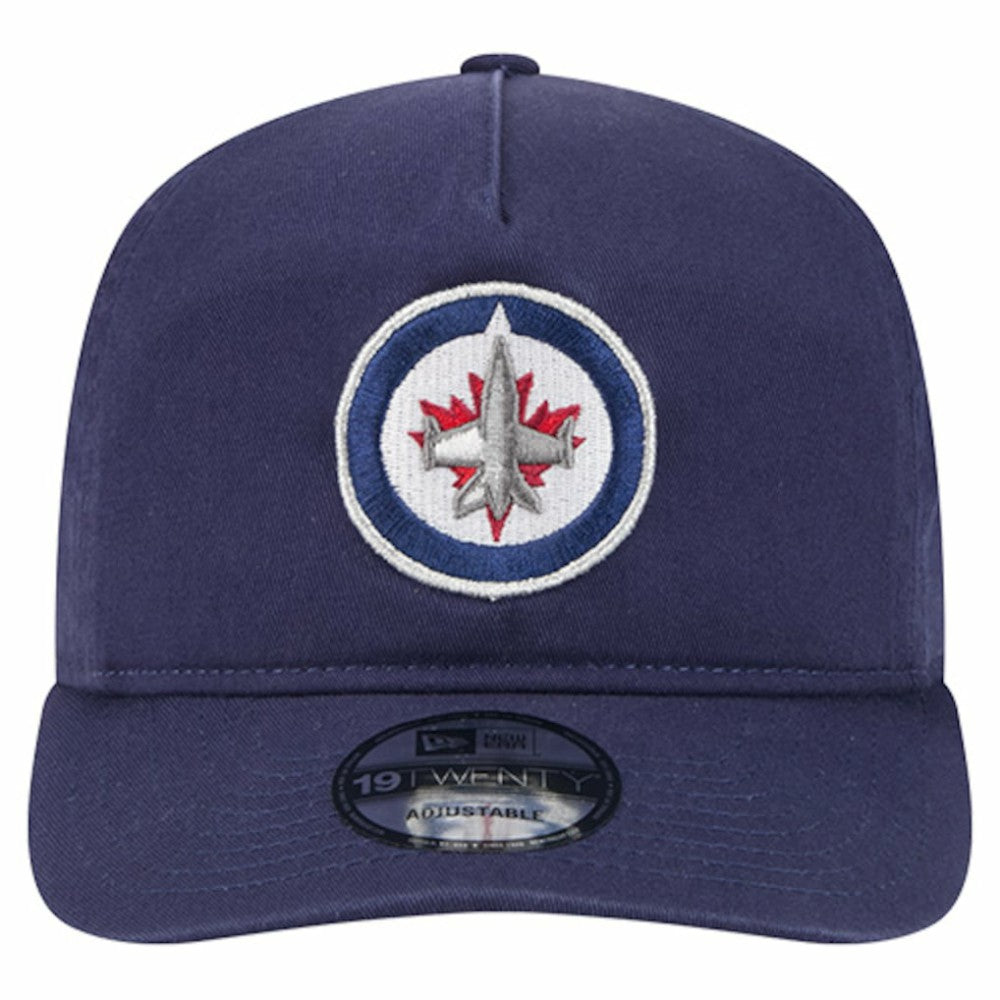 Winnipeg Jets New Era 19TWENTY Adjustable Hat - Navy | US 203446815