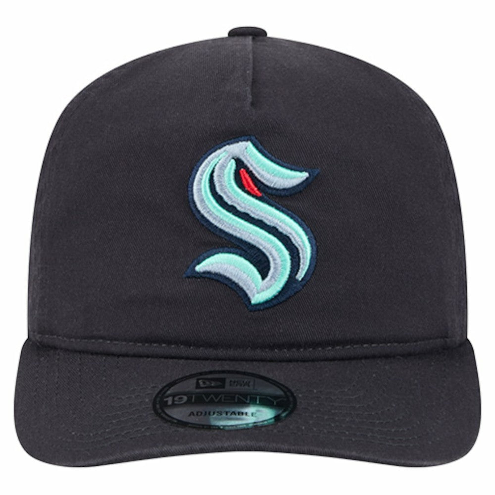 Seattle Kraken New Era 19TWENTY Adjustable Hat - Deep Sea Blue | US 203446819
