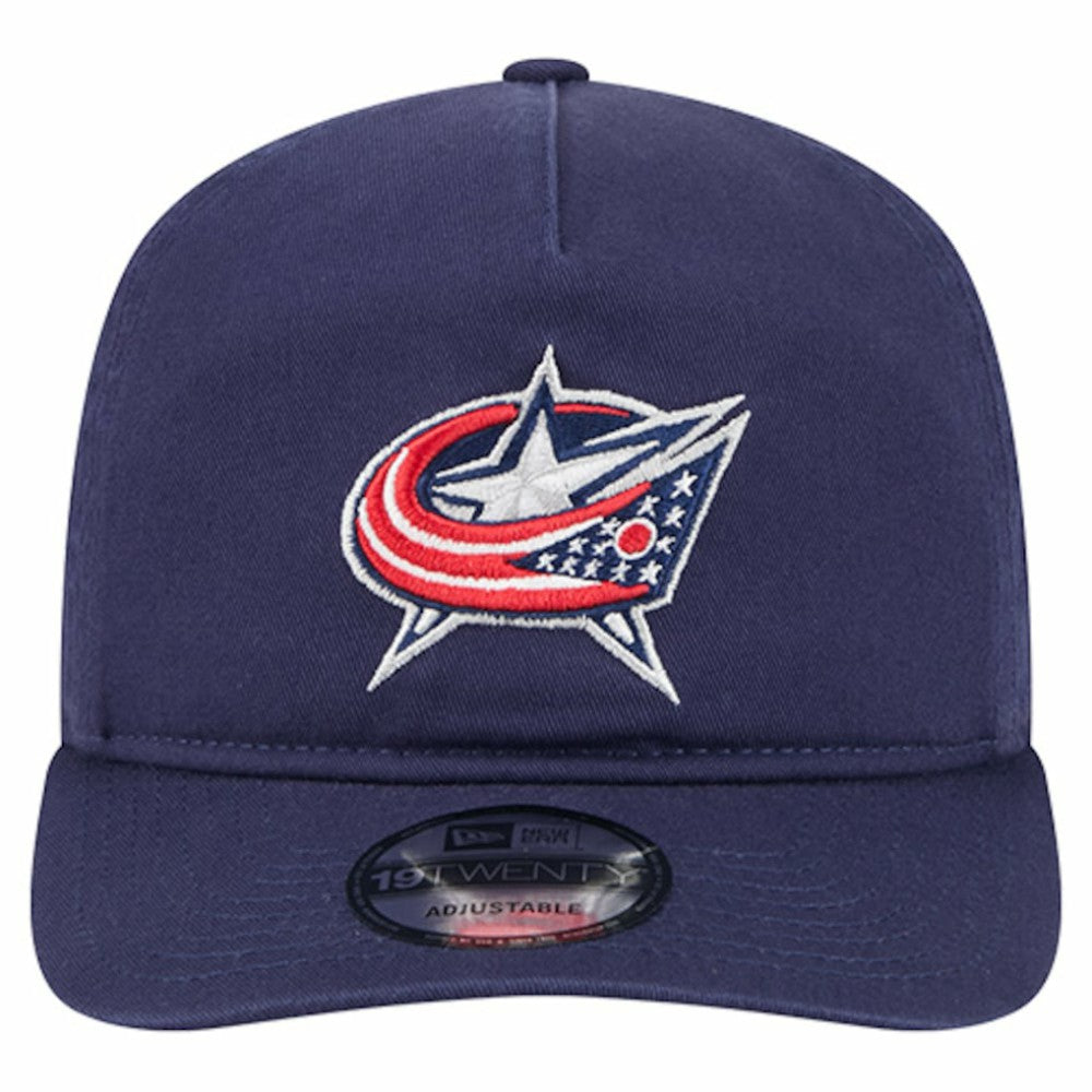 Columbus Blue Jackets New Era 19TWENTY Adjustable Hat - Navy | US 203446835