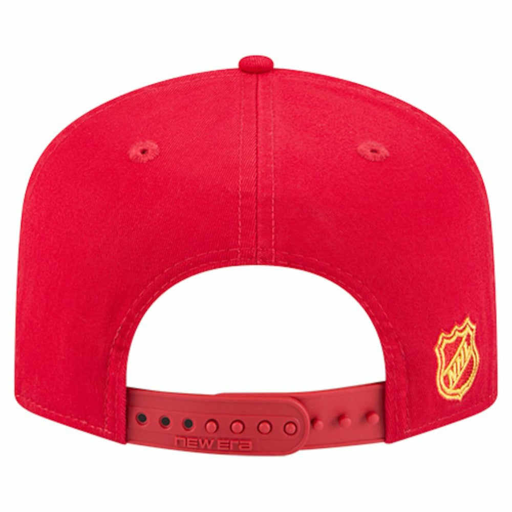 Calgary Flames New Era 19TWENTY Adjustable Hat - Red | US 203446837