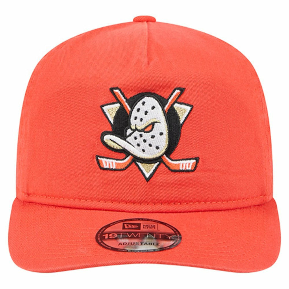 Anaheim Ducks New Era 19TWENTY Adjustable Hat - Orange | US 203446841