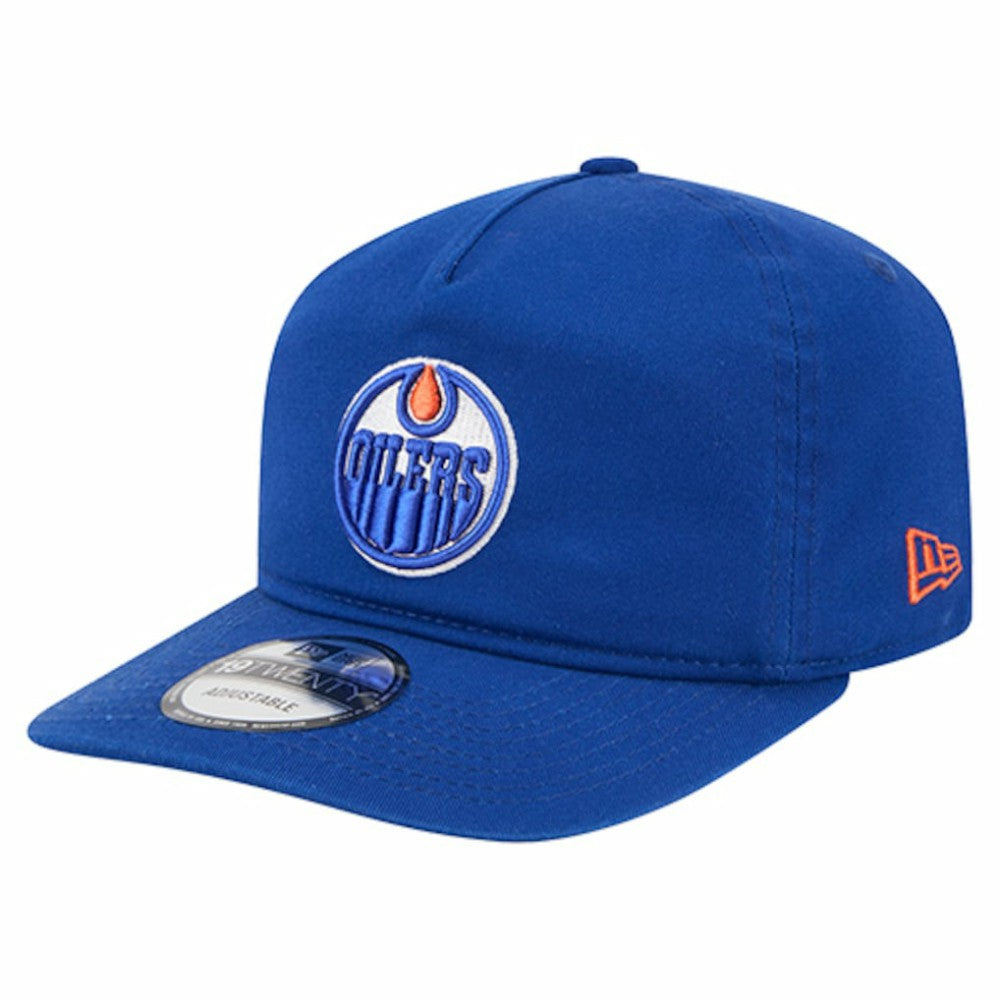 Edmonton Oilers New Era 19TWENTY Adjustable Hat - Royal | US 203446843