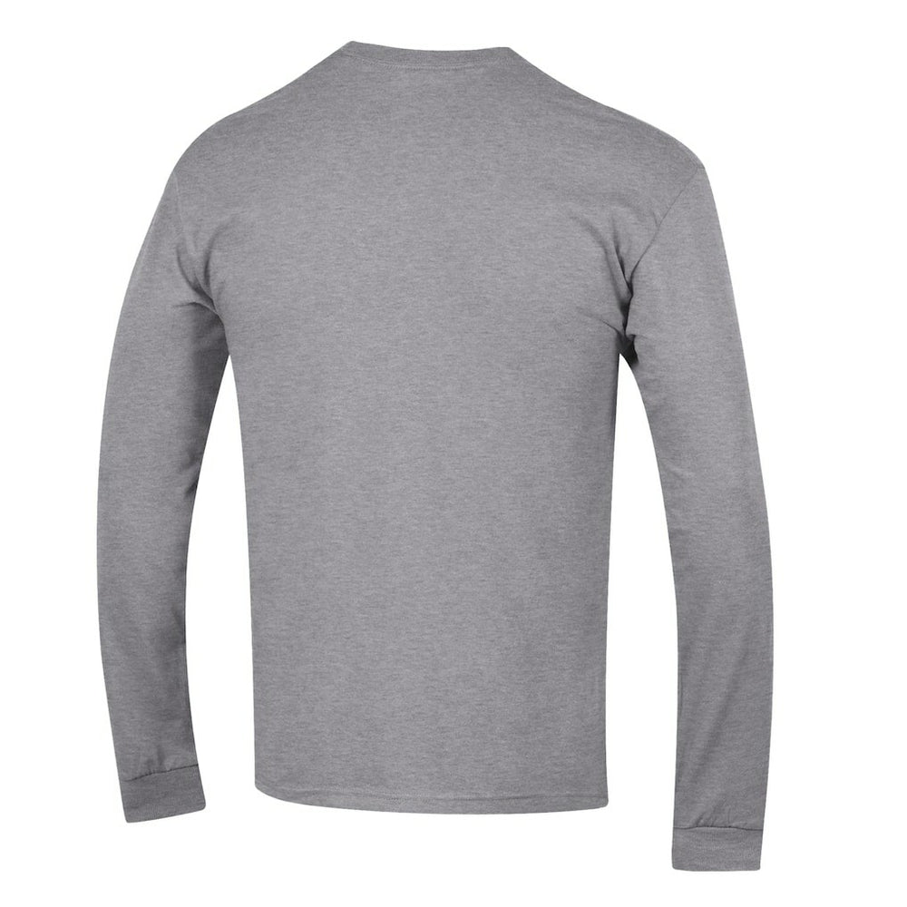 Dallas Cowboys Champion Seal Long Sleeve T-Shirt - Heather Gray T-shirts