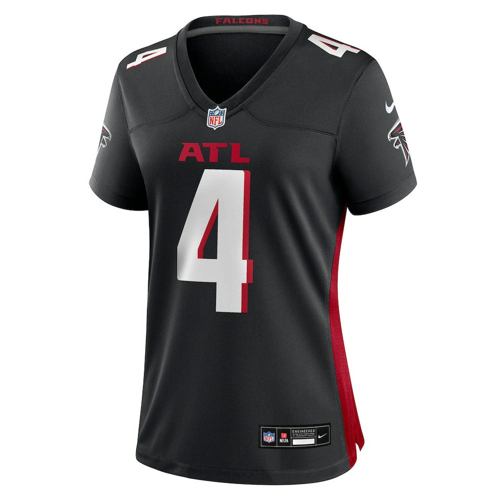 KhaDarel Hodge Atlanta Falcons Women's Team Game Jersey - Black Jerseys