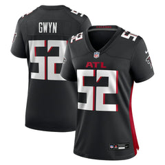 Jovaughn Gwyn Atlanta Falcons Women's Team Game Jersey - Black Jerseys