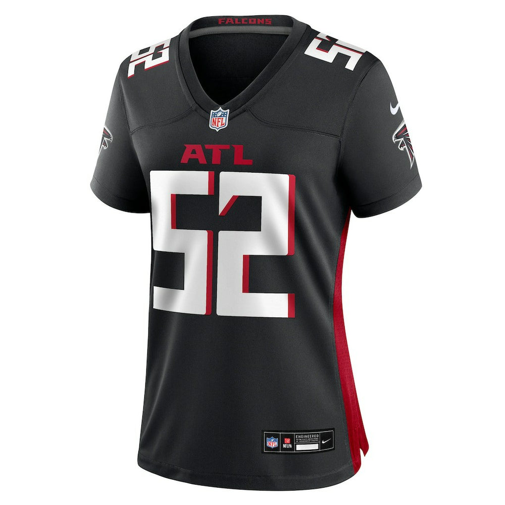 Jovaughn Gwyn Atlanta Falcons Women's Team Game Jersey - Black Jerseys