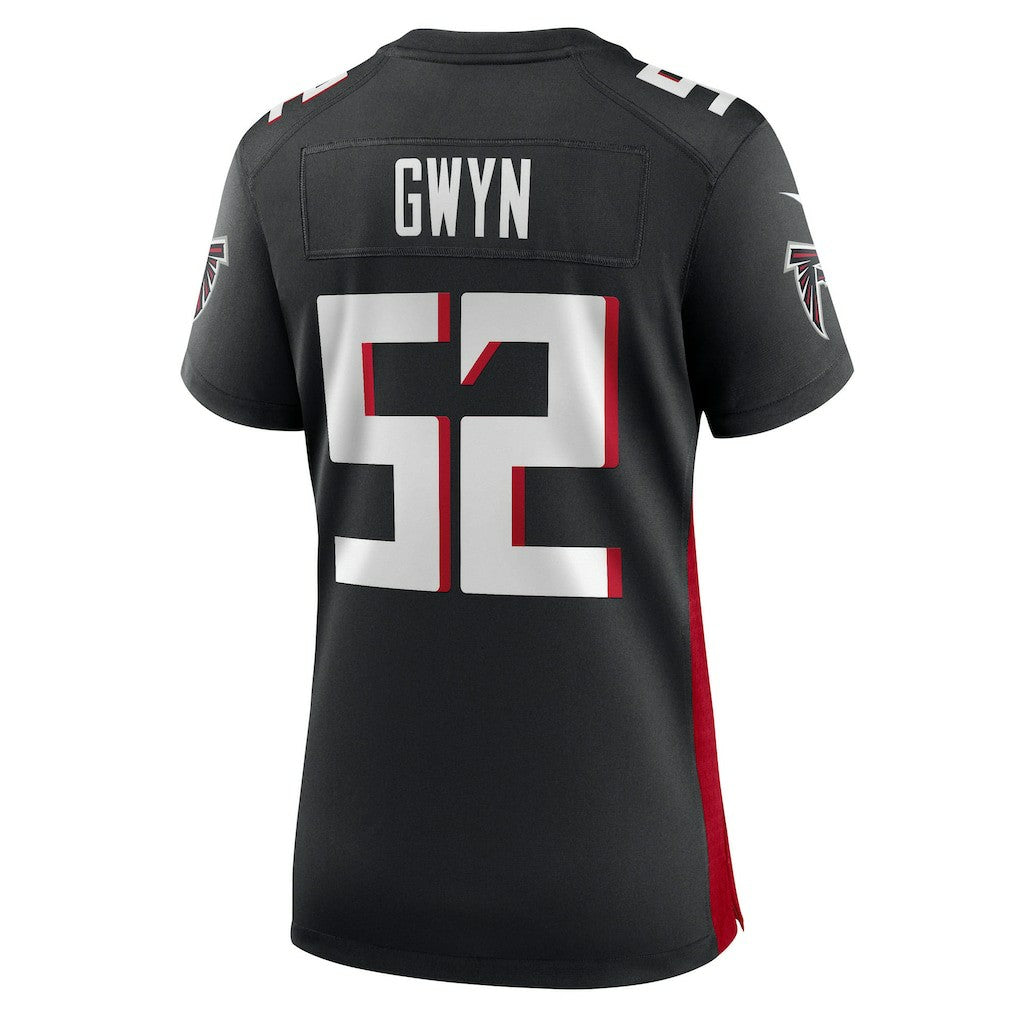 Jovaughn Gwyn Atlanta Falcons Women's Team Game Jersey - Black Jerseys