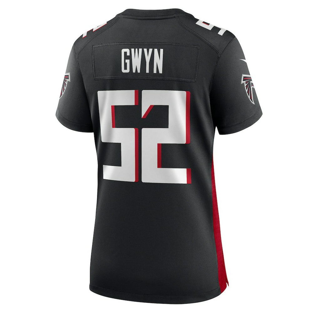Jovaughn Gwyn Atlanta Falcons Women's Team Game Jersey - Black Jerseys