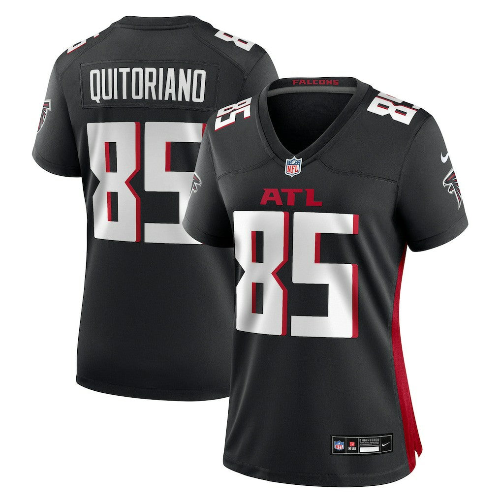 Teagan Quitoriano Atlanta Falcons Women's Team Game Jersey - Black Jerseys