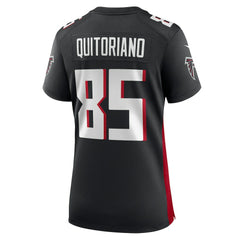 Teagan Quitoriano Atlanta Falcons Women's Team Game Jersey - Black Jerseys