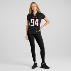 LaCale London Atlanta Falcons Women's Team Game Jersey - Black Jerseys