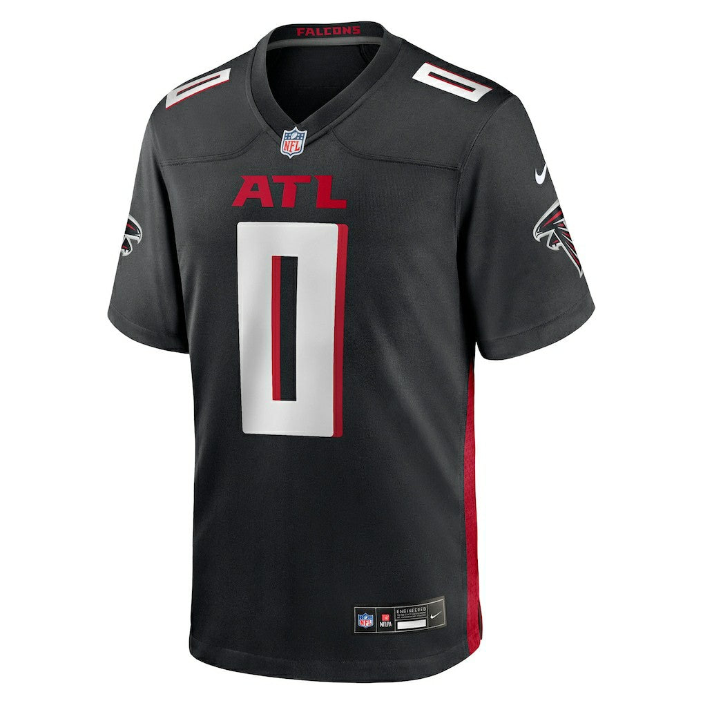 Divine Deablo Atlanta Falcons Team Game Jersey - Black Jerseys