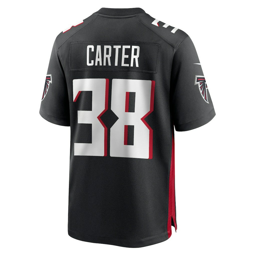 Nathan Carter Atlanta Falcons Team Game Jersey - Black Jerseys
