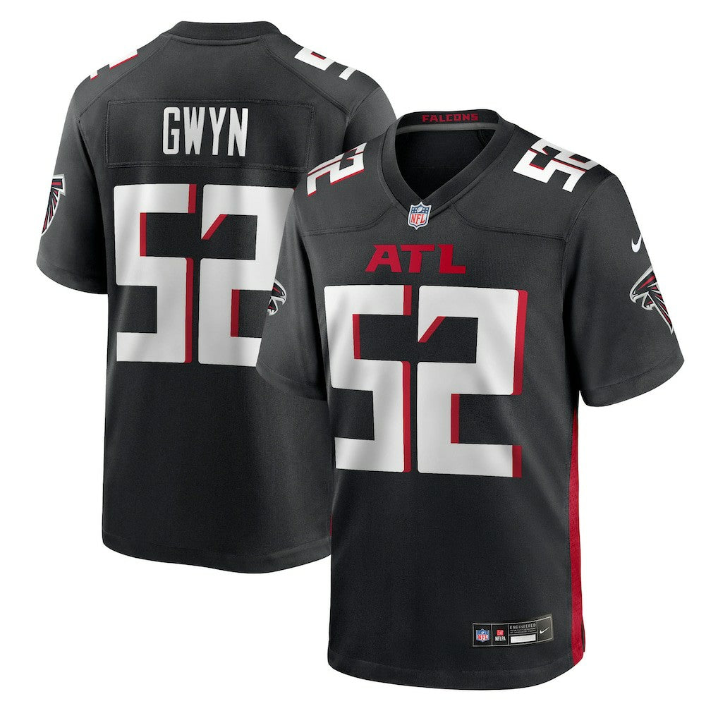 Jovaughn Gwyn Atlanta Falcons Team Game Jersey - Black Jerseys
