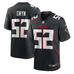 Jovaughn Gwyn Atlanta Falcons Team Game Jersey - Black Jerseys