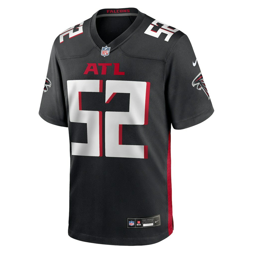 Jovaughn Gwyn Atlanta Falcons Team Game Jersey - Black Jerseys
