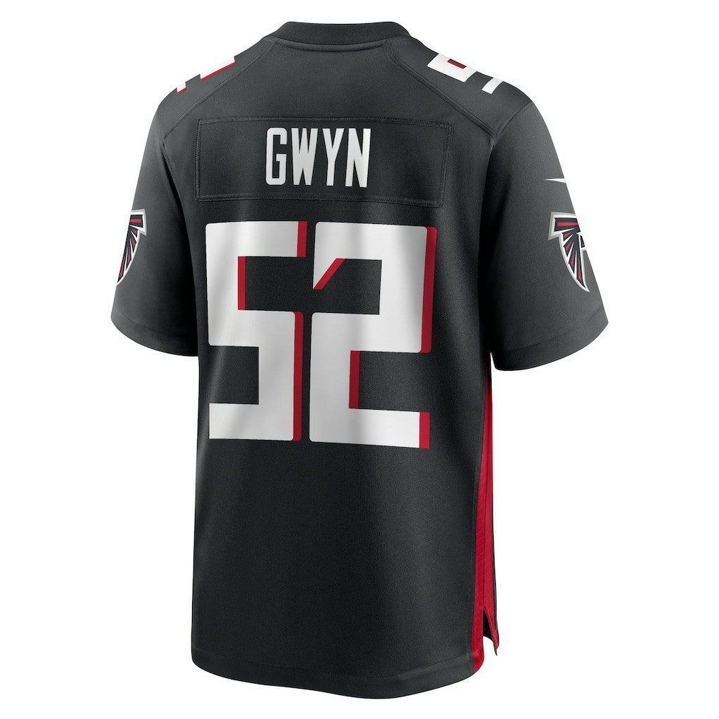Jovaughn Gwyn Atlanta Falcons Team Game Jersey - Black Jerseys