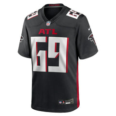 Jack Nelson Atlanta Falcons Team Game Jersey - Black Jerseys