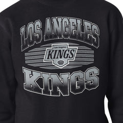 Los Angeles Kings Starter Team Grit Graphic Fleece Pullover Sweatshirt - Black | US 203448440