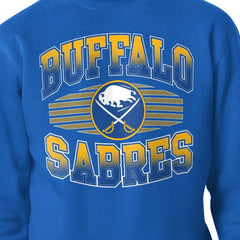 Buffalo Sabres Starter Team Grit Graphic Fleece Pullover Sweatshirt - Royal | US 203448456