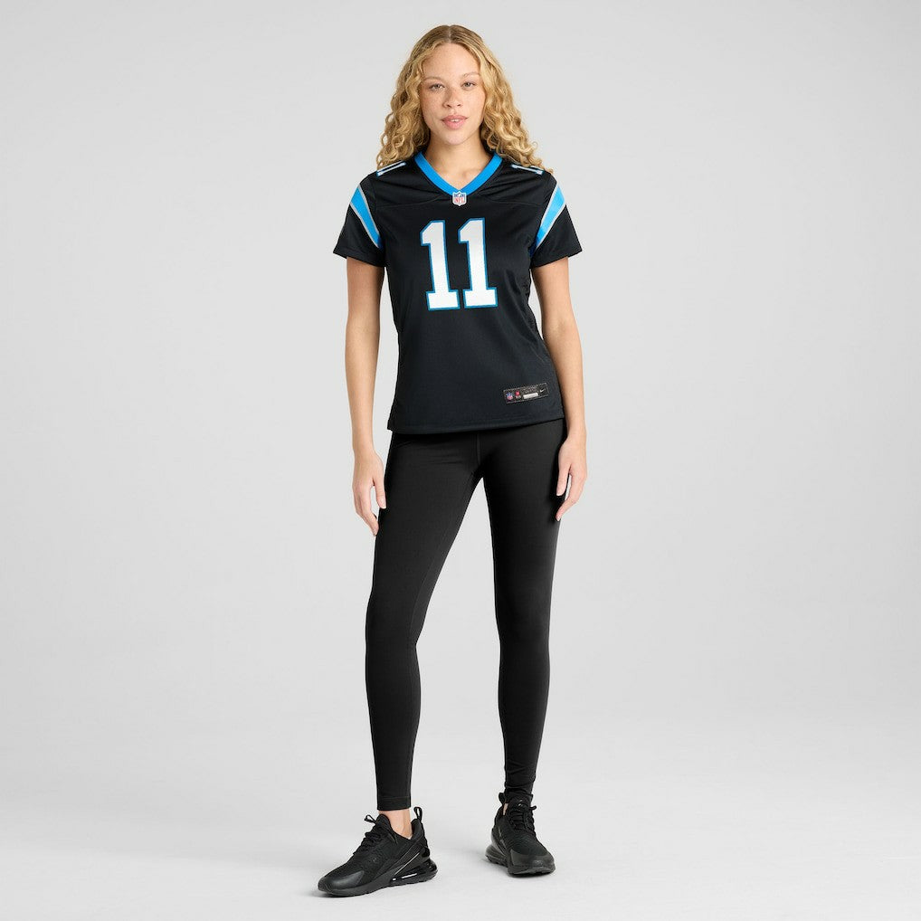 Nic Scourton Carolina Panthers Women's Team Game Jersey - Black Jerseys