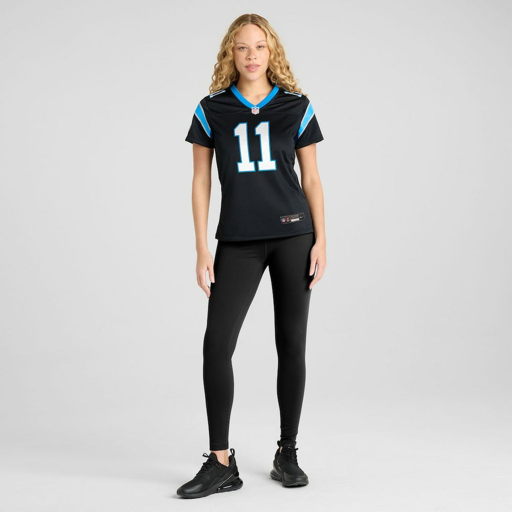 Nic Scourton Carolina Panthers Women's Team Game Jersey - Black Jerseys