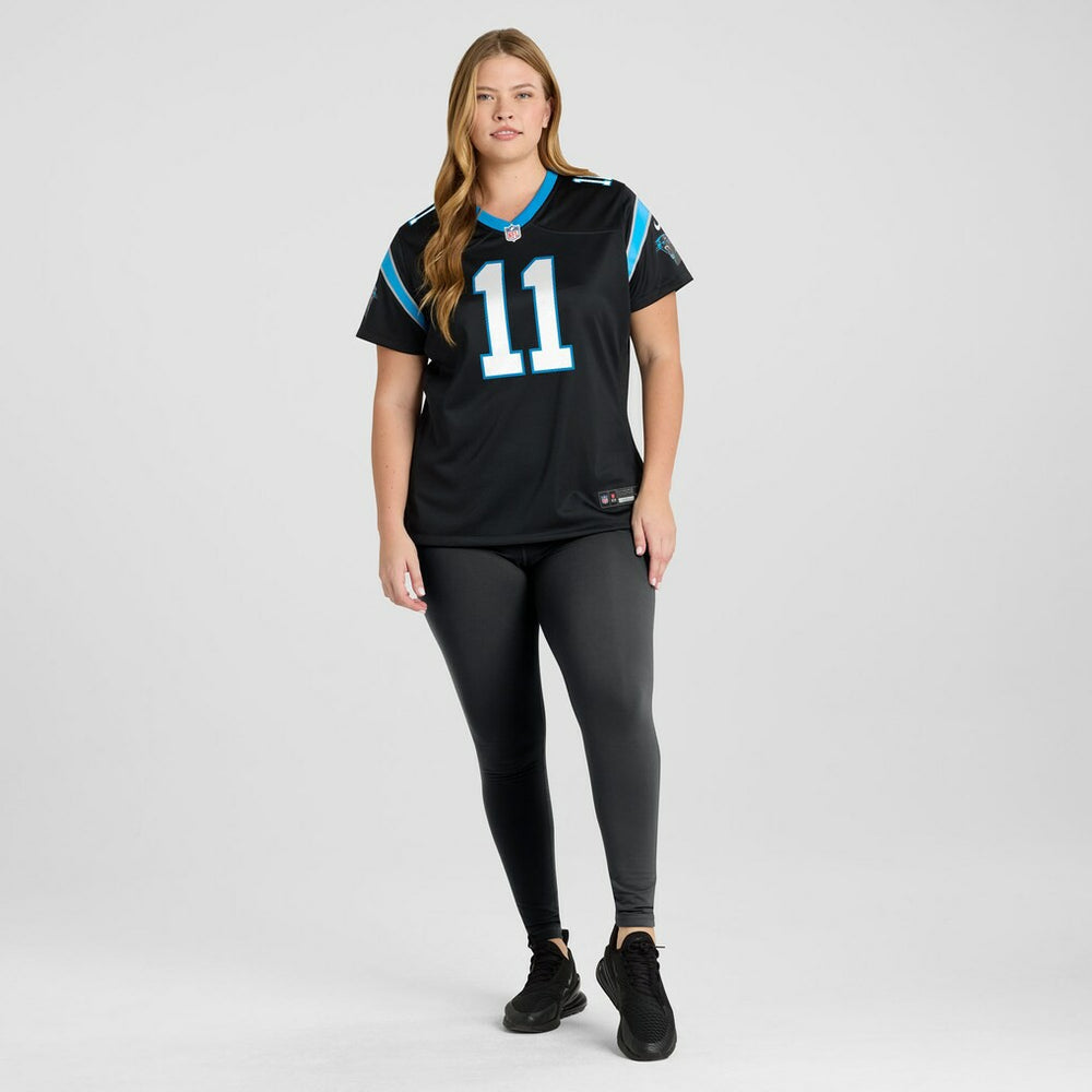 Nic Scourton Carolina Panthers Women's Team Game Jersey - Black Jerseys