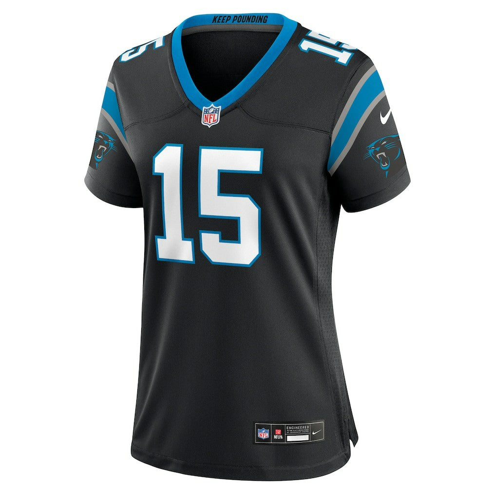 Jimmy Horn Jr Carolina Panthers Women's Team Game Jersey - Black Jerseys