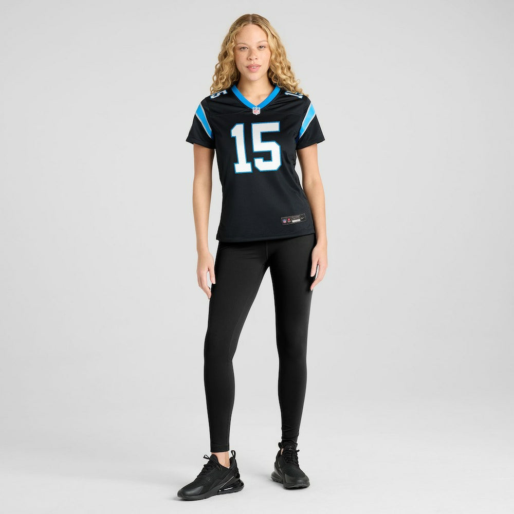 Jimmy Horn Jr Carolina Panthers Women's Team Game Jersey - Black Jerseys