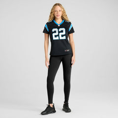 Lathan Ransom Carolina Panthers Women's Team Game Jersey - Black Jerseys