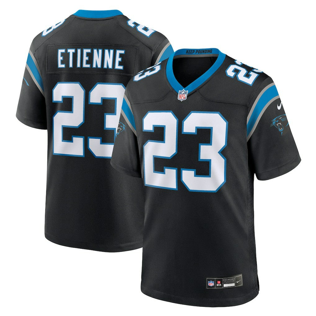 Trevor Etienne Carolina Panthers Team Game Jersey - Black Jerseys