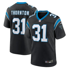 Corey Thornton Carolina Panthers Team Game Jersey - Black Jerseys