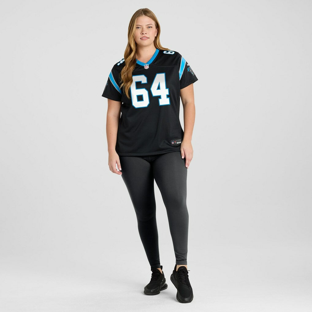 Cade Mays Carolina Panthers Women's Team Game Jersey - Black Jerseys