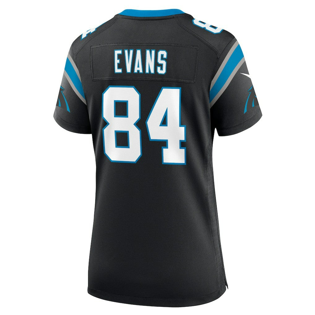 Mitchell Evans Carolina Panthers Women's Team Game Jersey - Black Jerseys