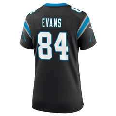 Mitchell Evans Carolina Panthers Women's Team Game Jersey - Black Jerseys